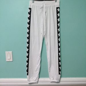 Series 8 fitness White Star Joggers Medium